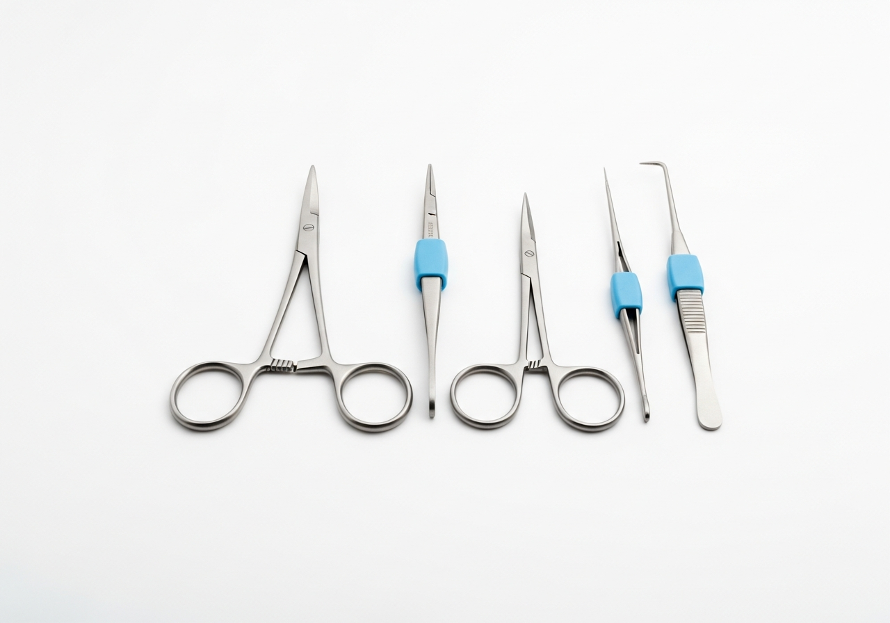 Illustrative example of minor procedure instruments