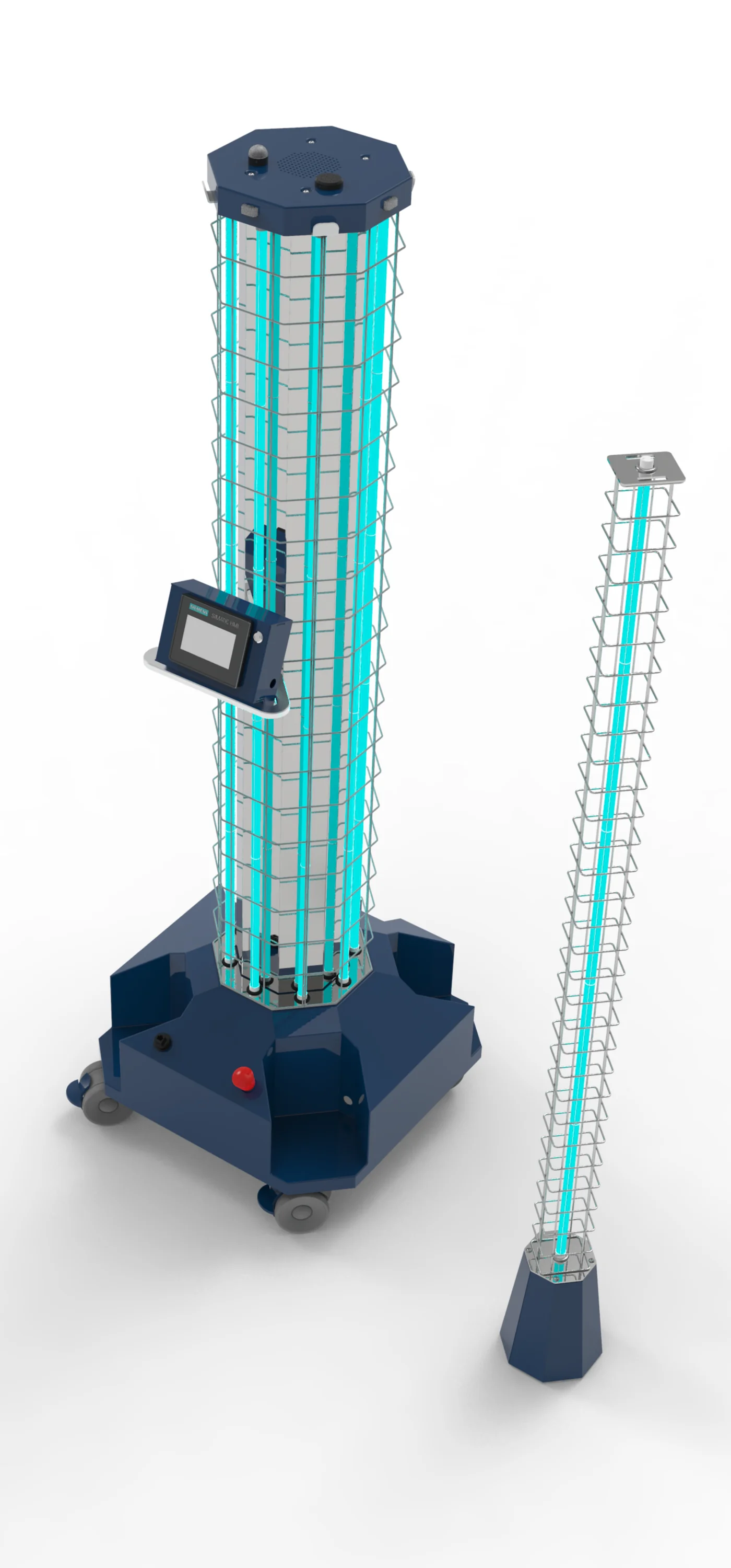 illuvi® Clean Light central tower and satellite unit set