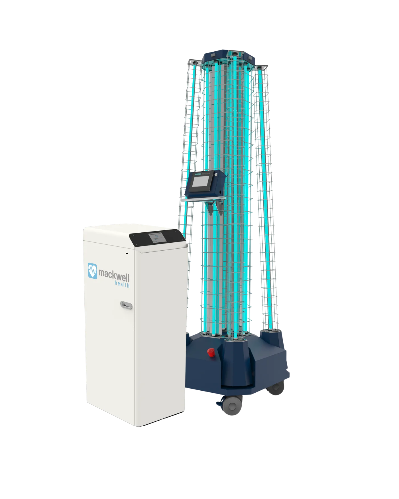 Mackwell Health UV-C systems designed for healthcare spaces